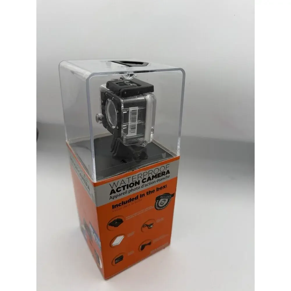 Sylvania 720P Waterproof Action Camera New in Box
